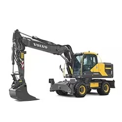 volvo find wheeled excavator ew180e t4f walkaround 248x248